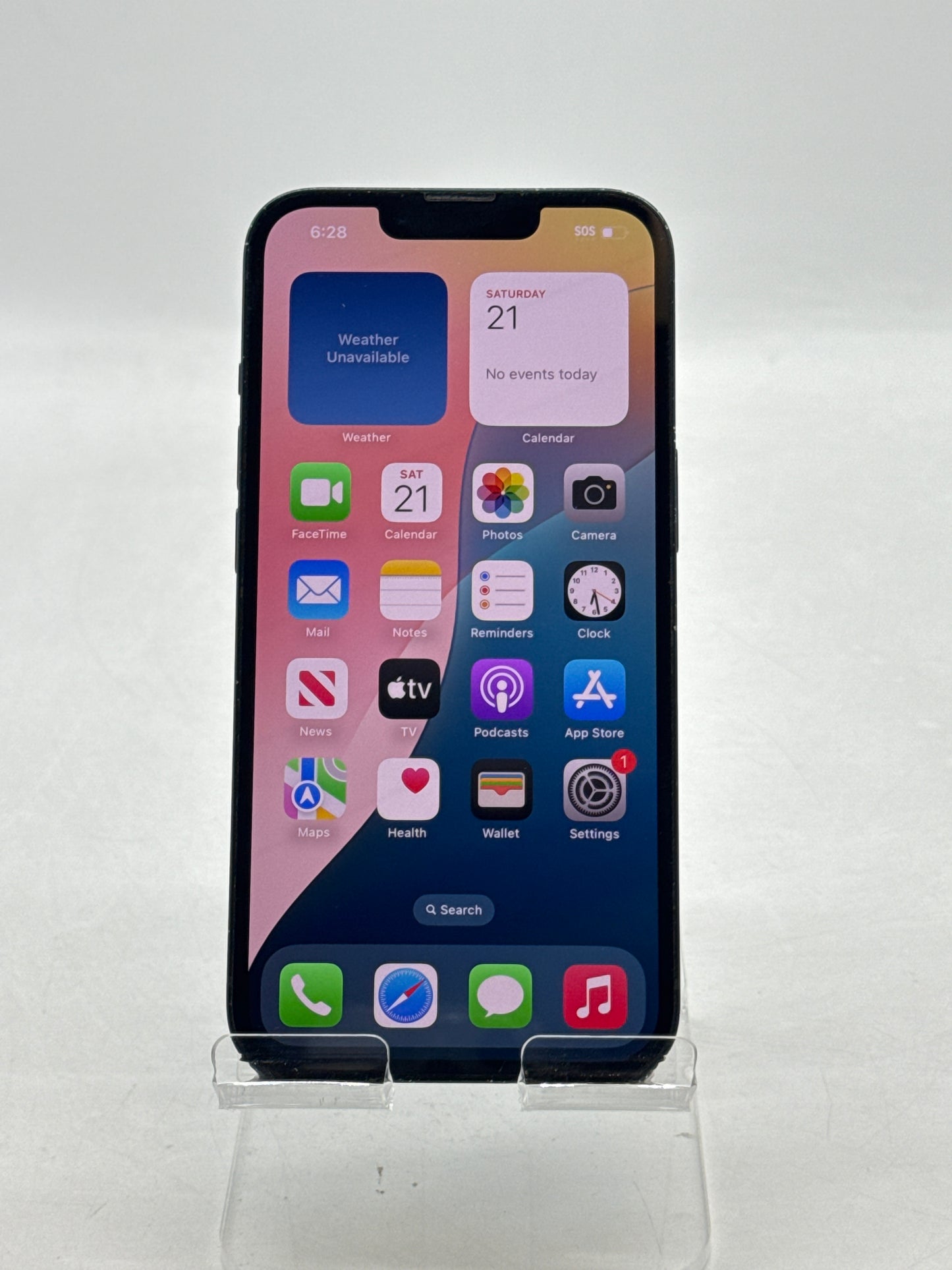 Unlocked Apple iPhone 13 A2482 128GB Midnight 82% Battery Health