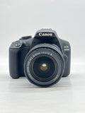 Canon EOS 2000D 24.1MP Digital SLR Camera Black with EF-S 18-55 f/3.5-5.6 IS III image 2