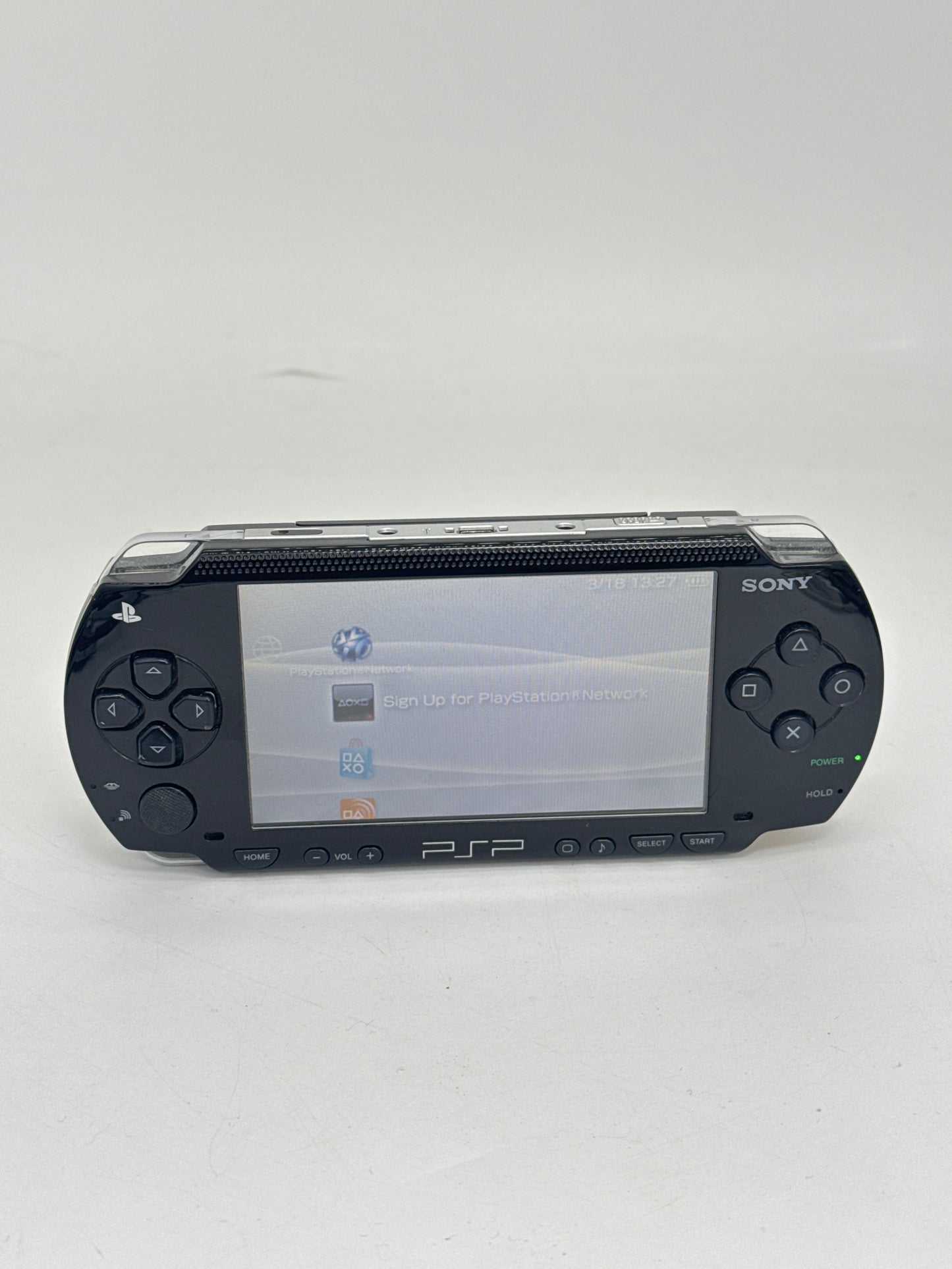 PlayStation Portable PSP-1000 Piano Black Console #669 Arrow Buttons Work w/ Defects