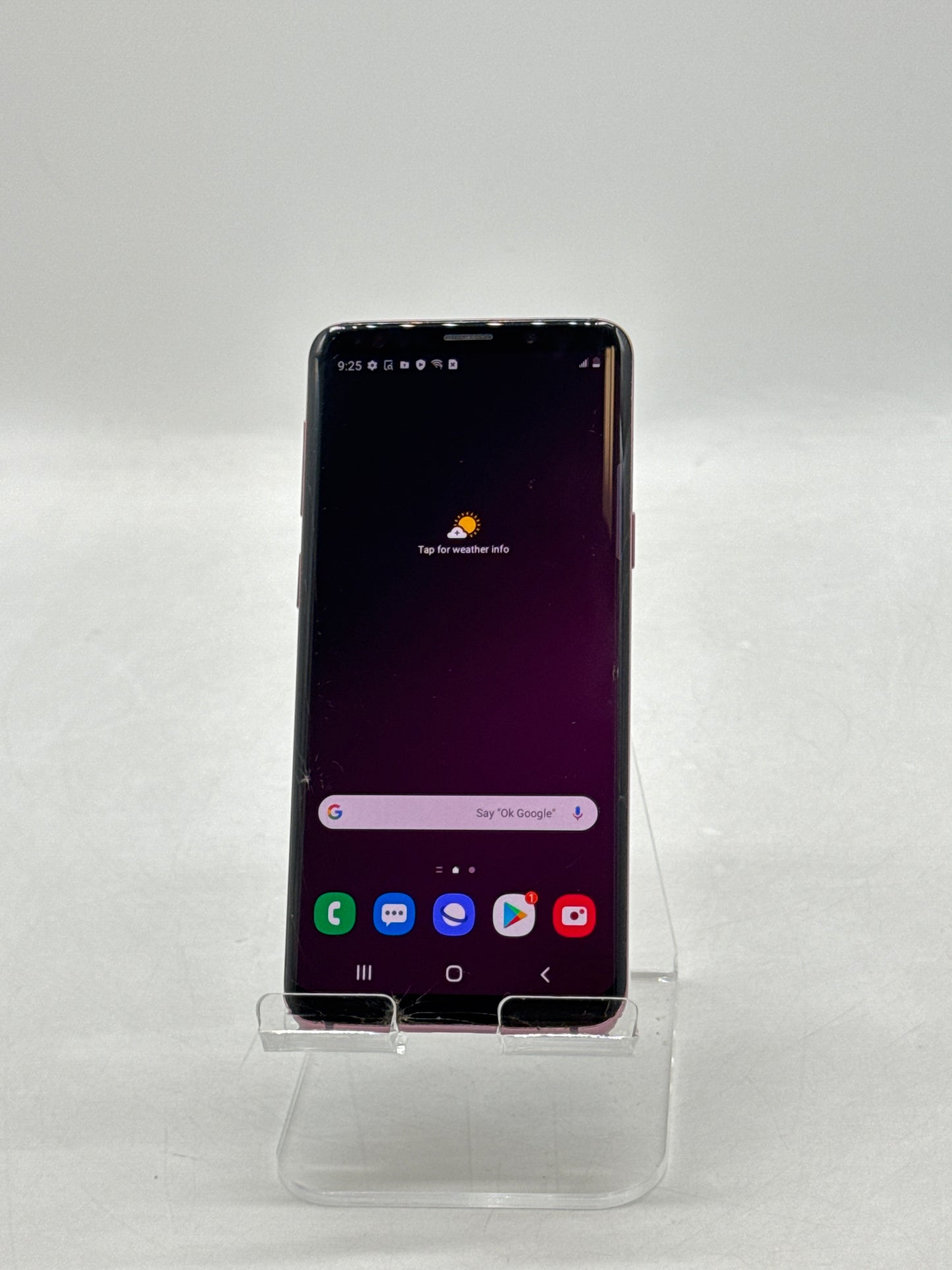 T-Mobile Samsung Galaxy S9 5.8" SM-G960U 64GB 4GB RAM Lilac Purple - Cracked Screen