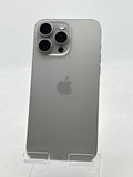 Unlocked Apple iPhone 15 Pro Max A2849 256GB Natural Titanium 88% BH 675 Cycle image 5