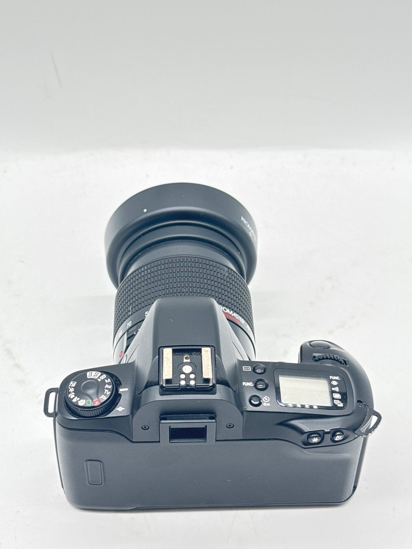 Canon EOS Rebel G W/PROMASTER AF ASPHERICAL 28-80MM 1:3.5-5.6 CAMERA LENS