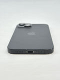 Unlocked Apple iPhone 15 A2846 128GB Black 82% BH - Cracked Screen image 5