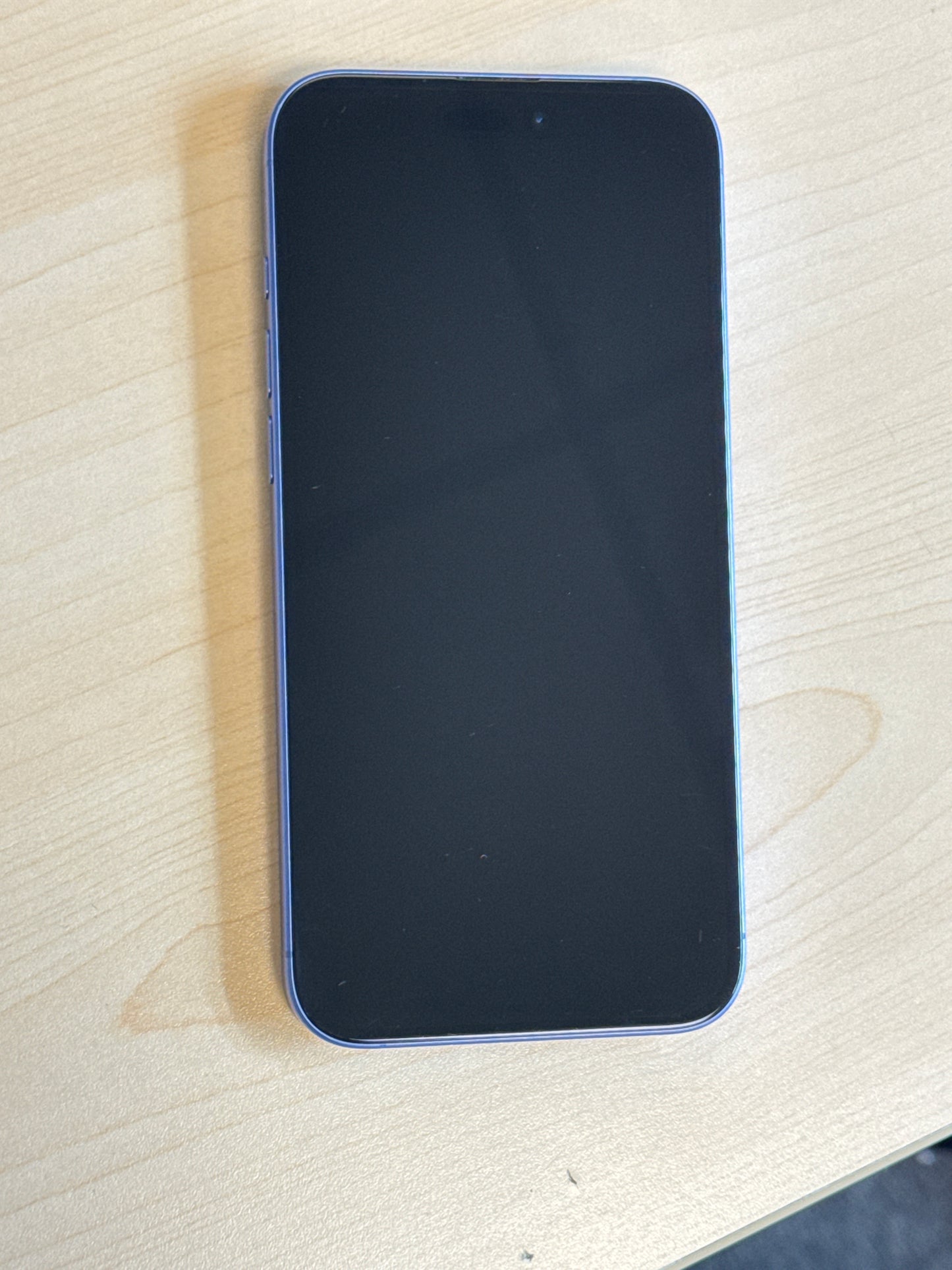 AT&T Apple iPhone 16 Plus A3082 128GB Ultramarine 100% Battery Health 13 Cycle