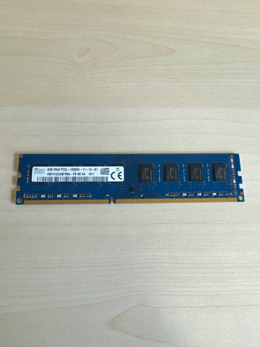 SK Hynix 8GB 2Rx8 PC3L-12800U-11-13-B1 HMT41GU6BFR8A-PB Desktop Memory RAM