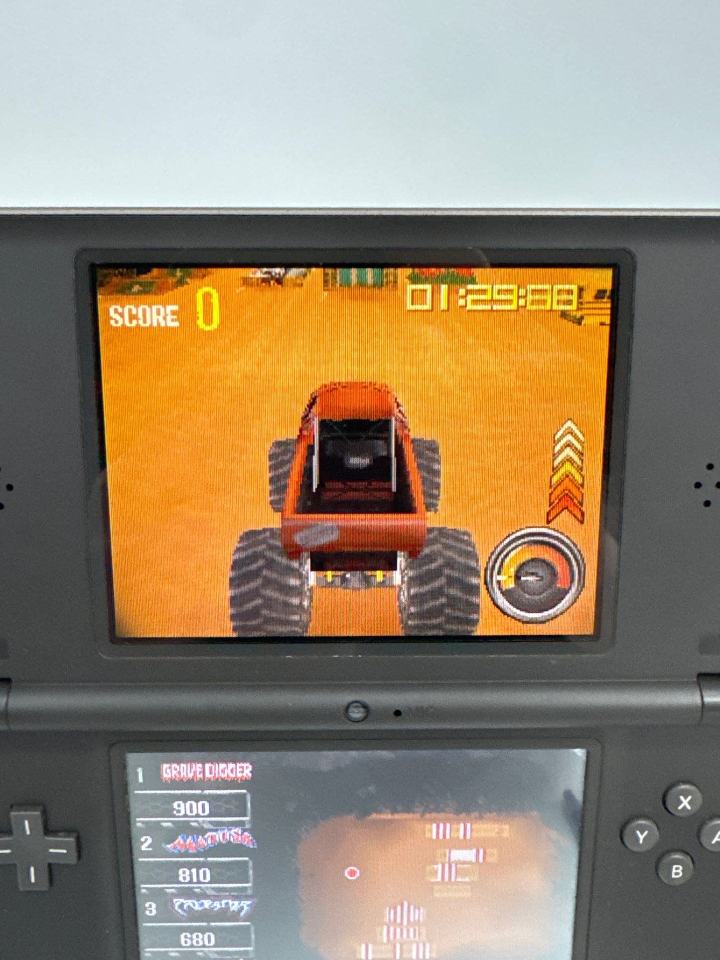 Nintendo DSi LL UTL-001 Brown Console #412 w/ Stylus & Charger BAD DISPLAYS AS IS