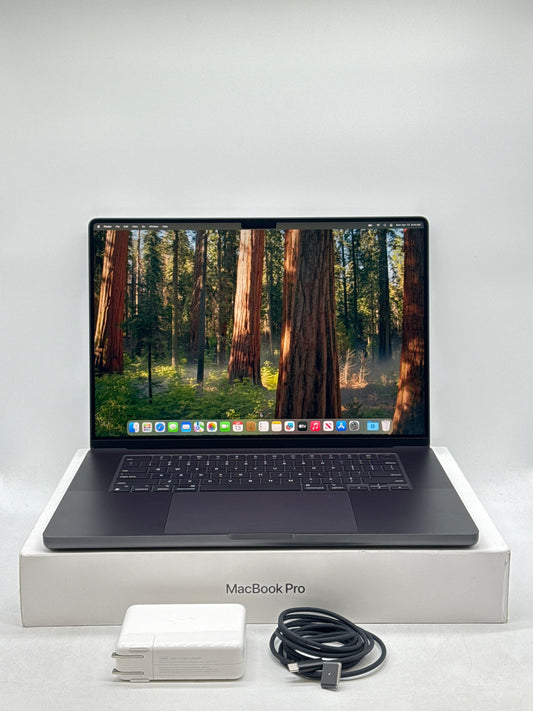 2024 Apple MacBook Pro 16.2" A3186 Apple M4 Max 14C-CPU 32C-GPU 1TB SSD 36GB RAM