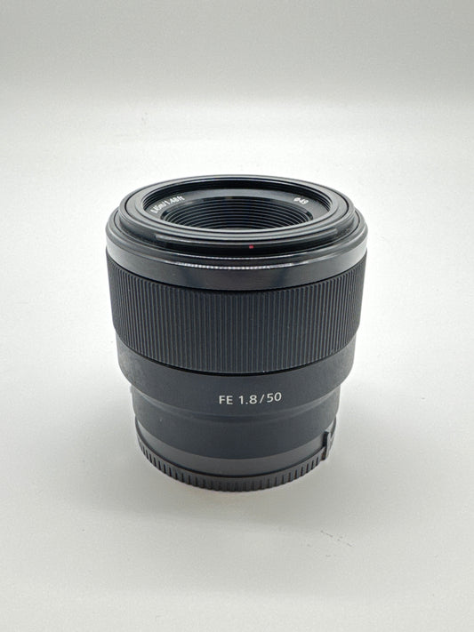 Sony FE 50mm f/1.8 Lens – Full Frame Prime Lens for Sony E-Mount
