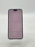 AT&T Apple iPhone 15 Pro Max 6.7" A2849 1TB White Titanium 87% Battery Health image 3