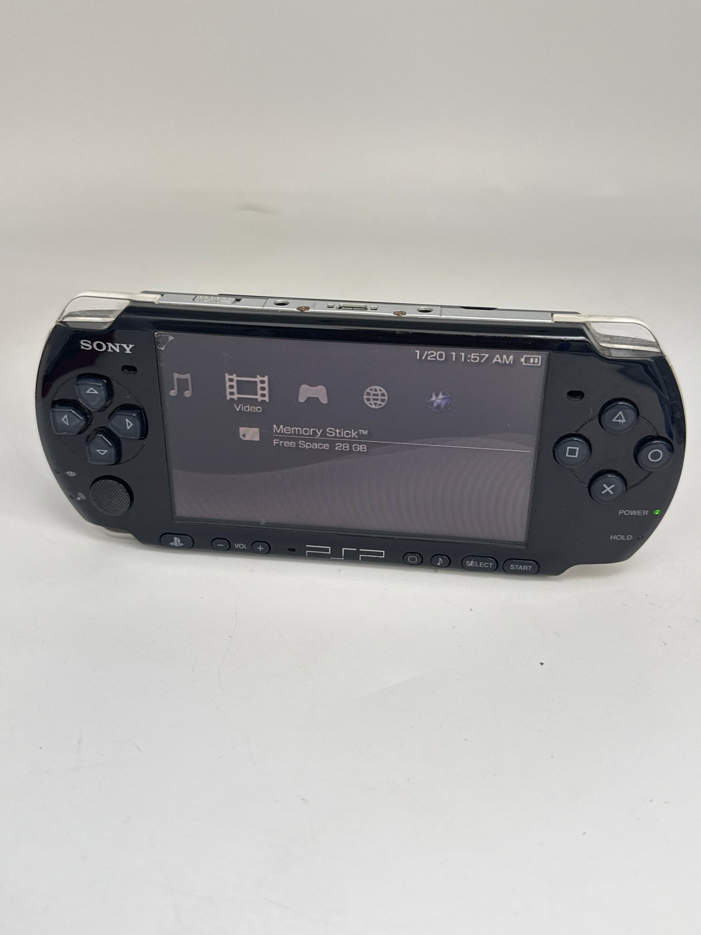 Sony PSP-3000 Black Console #248 w/ 2400mAh Battery 32GB Memory & No Charger