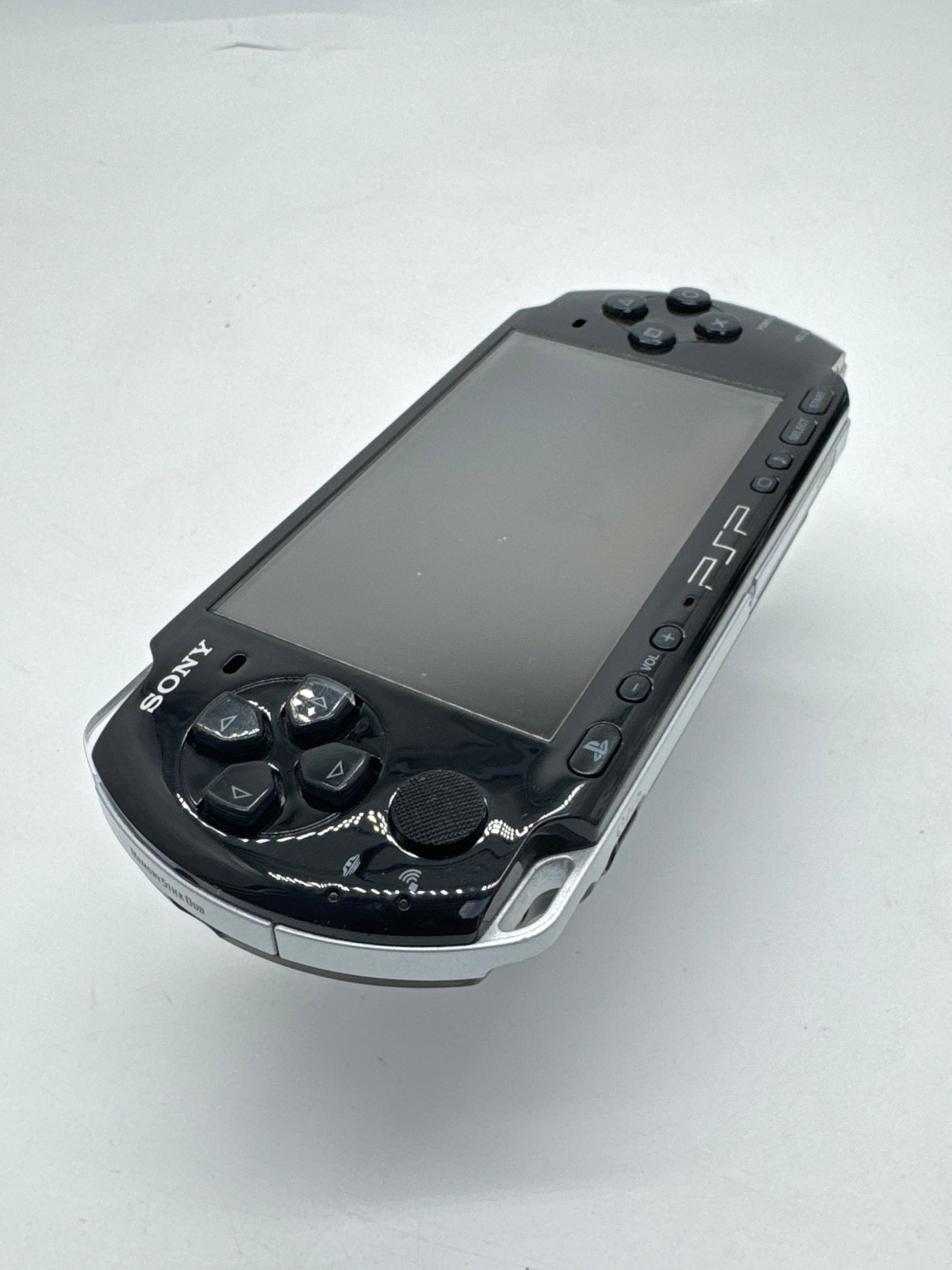 Sony PSP-3000 Black Console #243 No Battery or Lid No Charger AS IS