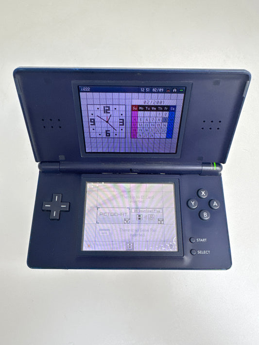Nintendo DS Lite USG-001 Blue Console Only #57 BAD D-PAD AS IS
