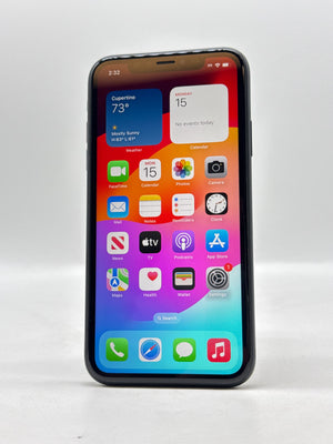 Unlocked Apple iPhone XR 6.1" A1984 64GB Black Used #98