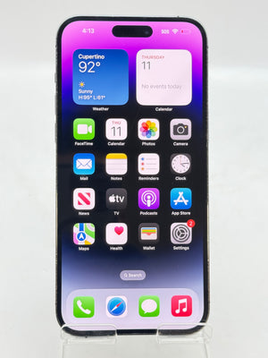 Unlocked Apple iPhone 14 Pro Max 6.7" A2651 256GB Deep Purple For Parts #164