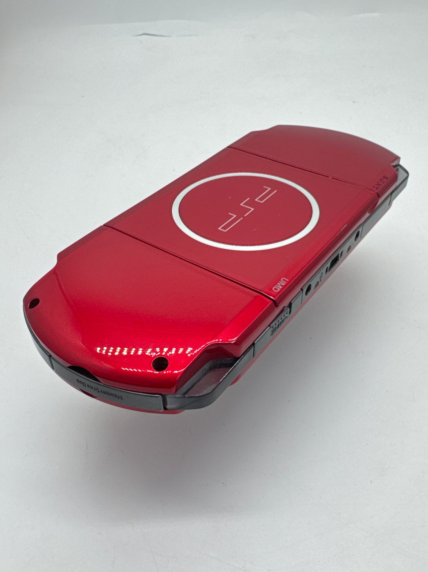 Sony PSP-3000 Red Console #57 w/ 2400mAh Battery & Charger