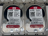 Lot of 5 WD Red WD60EFRX-68MYN1 6TB 3.5" SATA NAS Hard Drive image 2