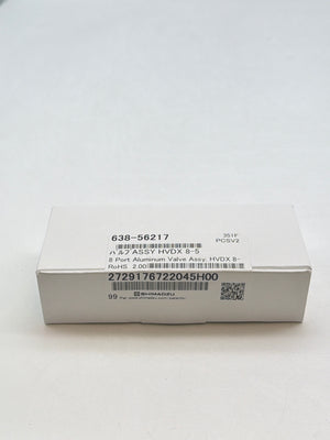 New Shimadzu 638-56217 8-Port Aluminum Valve