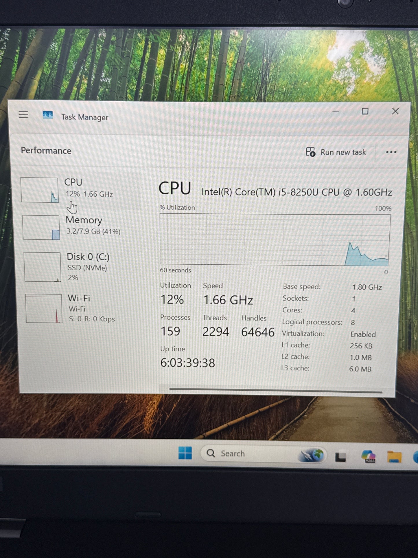 Lenovo ThinkPad L580 Intel i5-8250U 8GB RAM 256GB SSD Laptop #12 READ