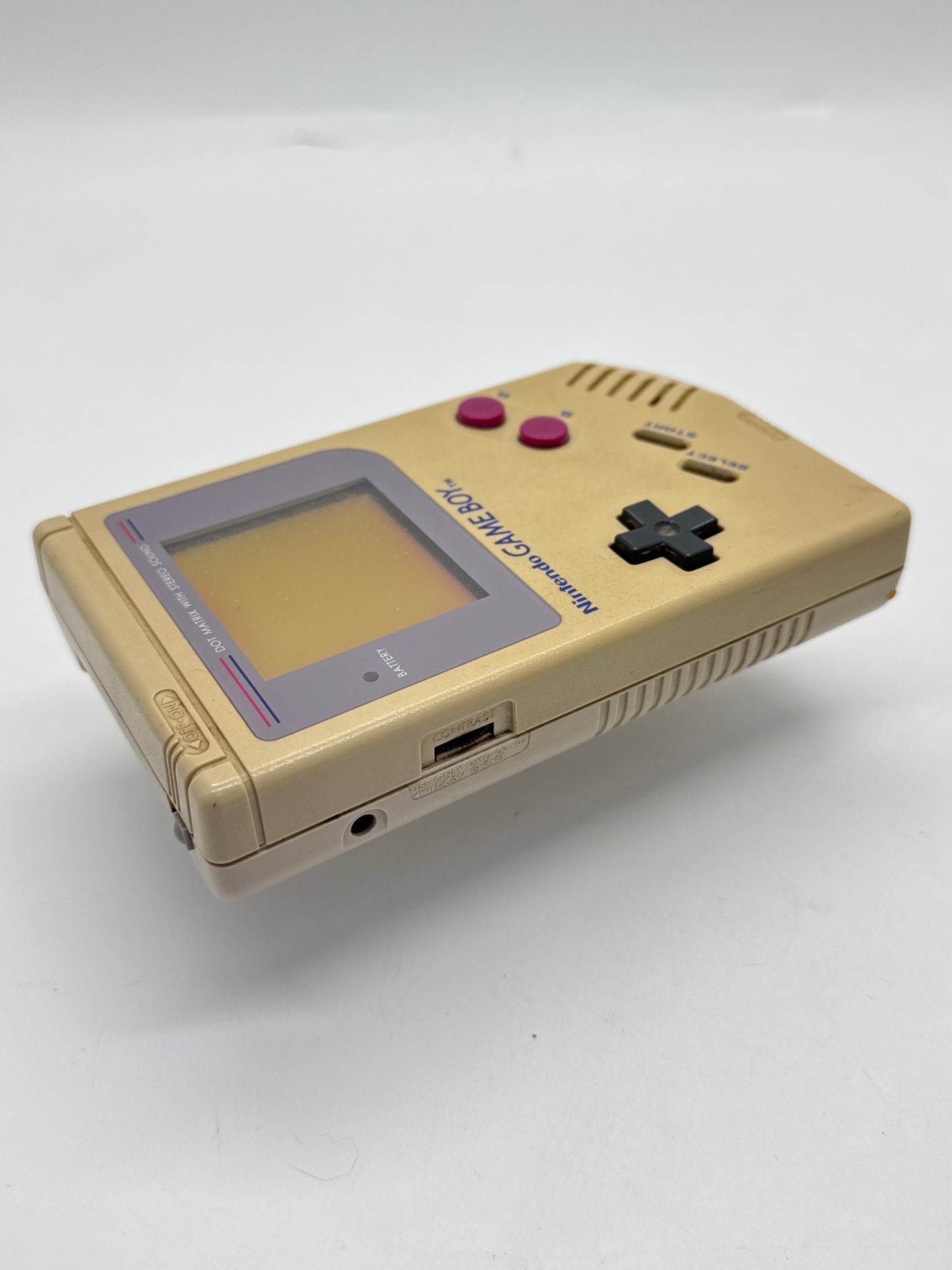 Nintendo Game Boy DMG-001 Gray Handheld Console #60 Screen Lines AS IS