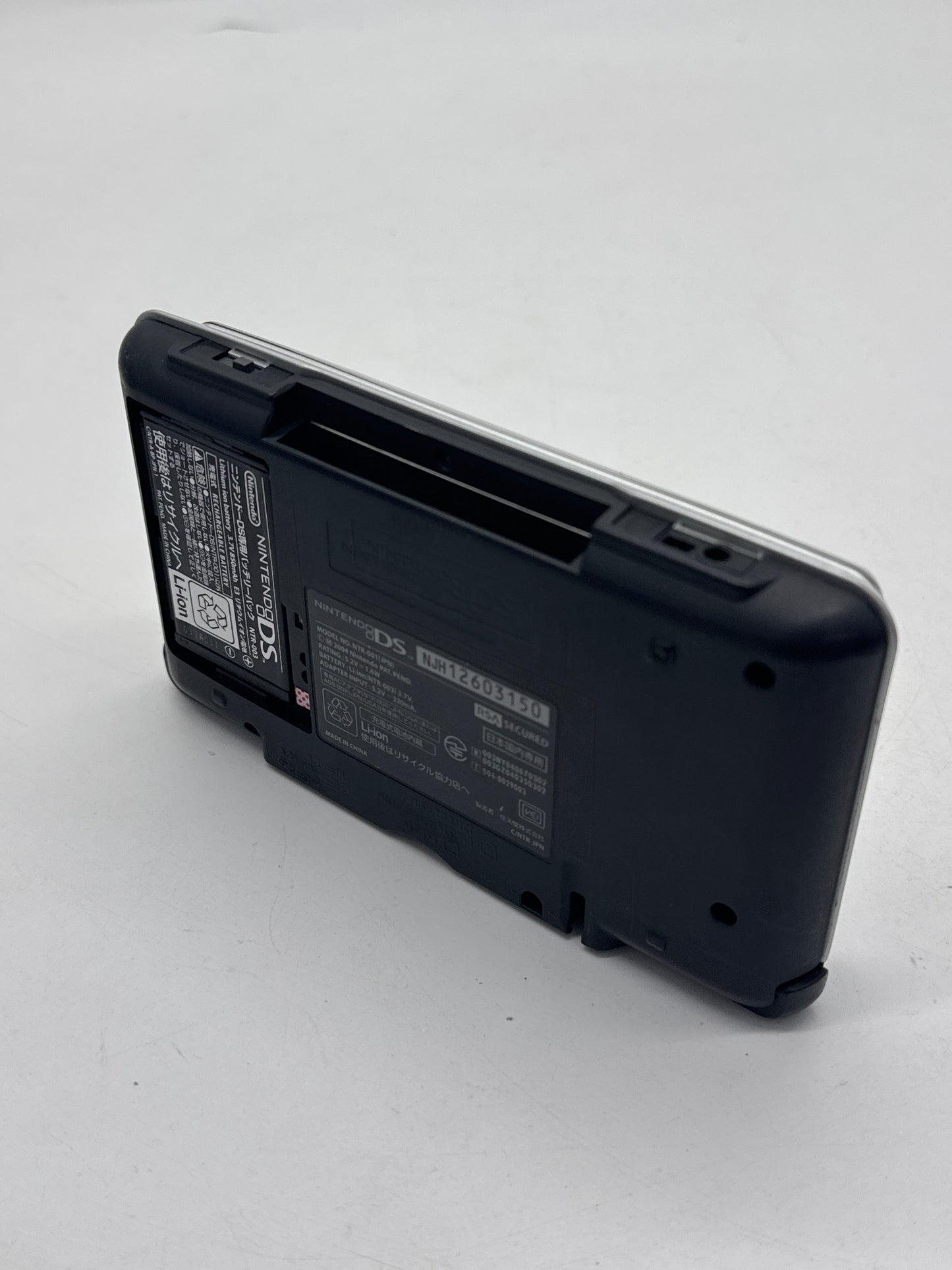 Nintendo DS Original NTR-001 Silver Console Only #169 No Battery Lid UNTESTED AS IS