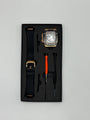 Luxury Stainless Steel Case Rubber Band Mod Kit For Apple Watch 44mm - image 1