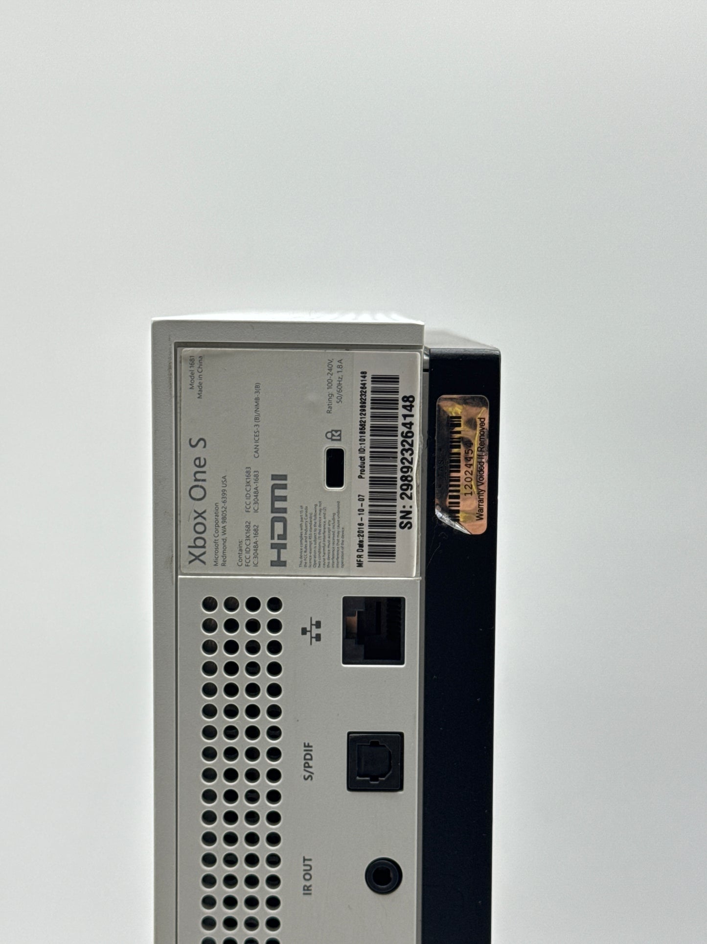 Microsoft Xbox One S 1681 500GB Video Game Console Only White