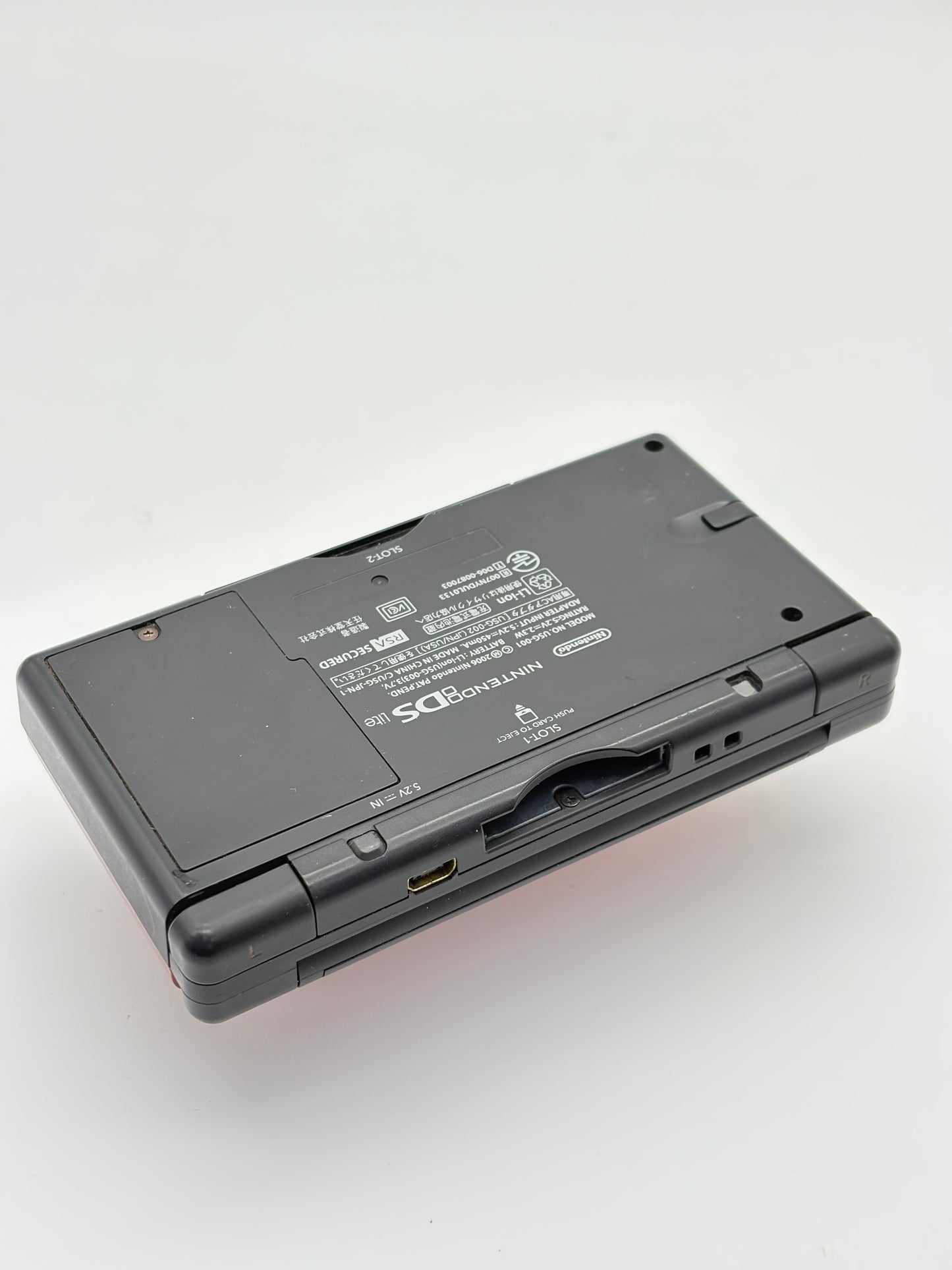 Nintendo DS Lite USG-001 Red Console UNTESTED AS IS #311