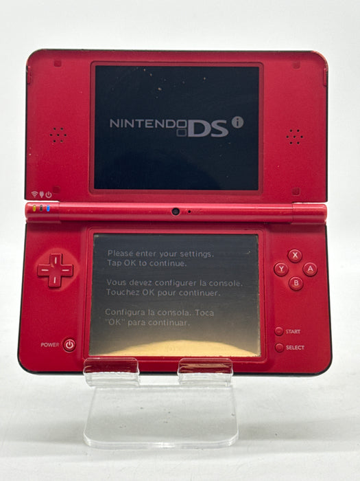 Nintendo DSI XL Mario 25th Anniversary Edition No Stylus No Charger Tested