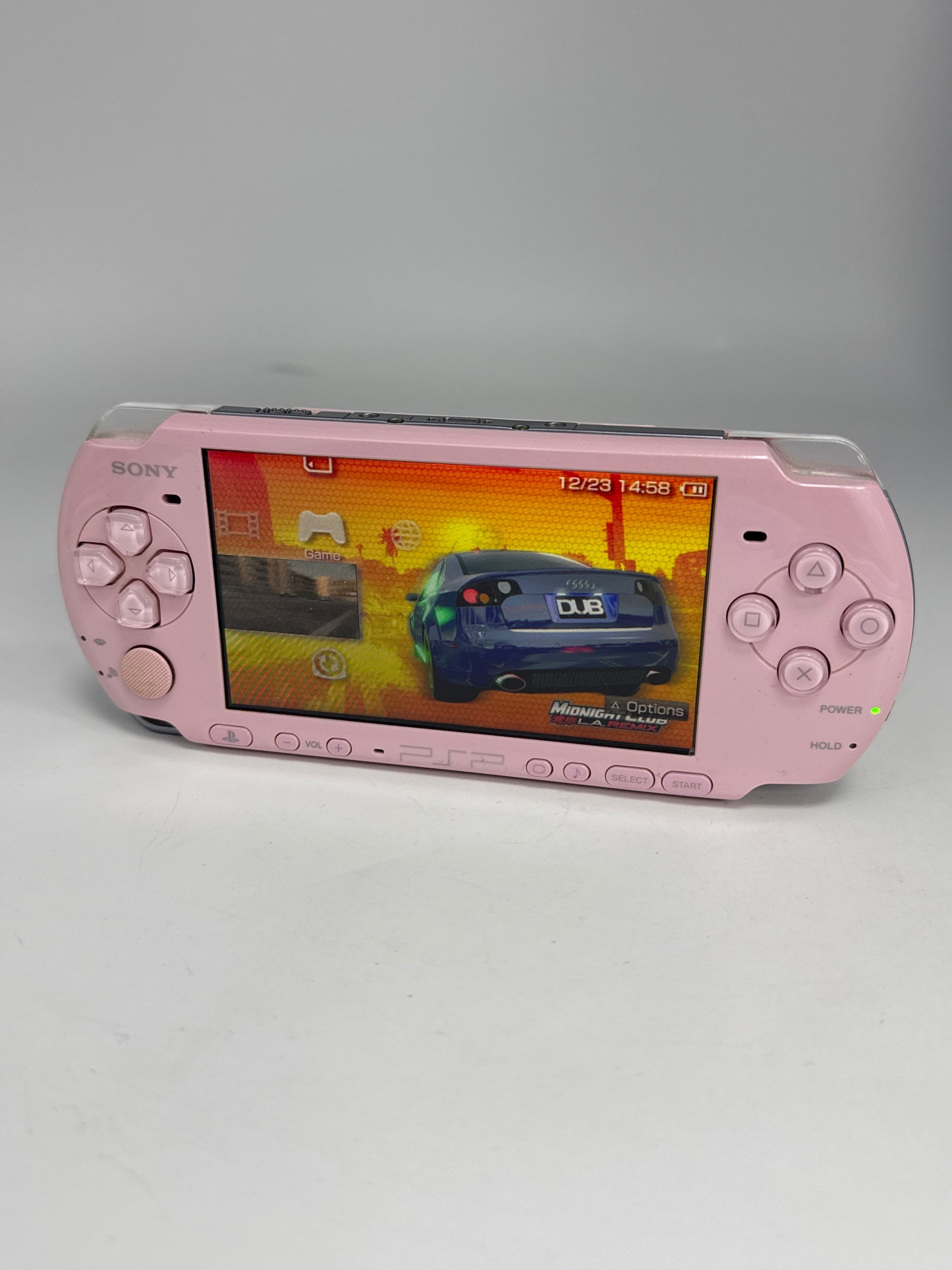 Sony PlayStation Portable PSP-3000 Blossom Pink Console w/ 2400mAh Battery #88