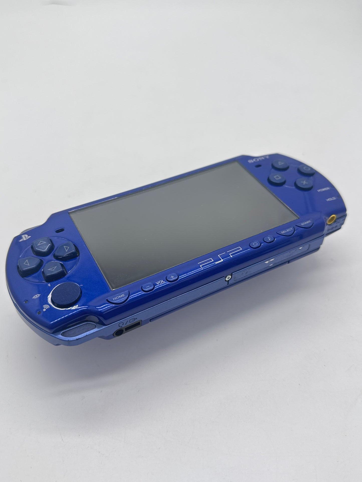 Sony PSP-2000 Metallic Blue Console Only w/ 1200mAh Battery #95