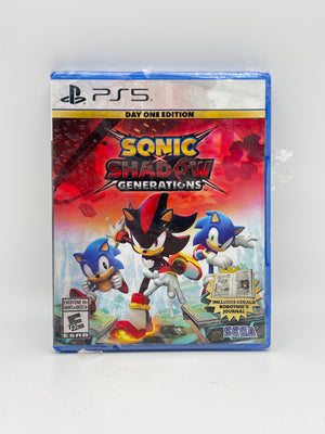 Sonic X Shadow Generations  Day One Edition  PlayStation 5 PS5 - New/Sealed