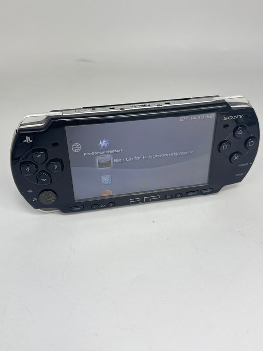 Sony PSP-2000 Piano Black Console #68 w/ 2400mAh Battery No Charger