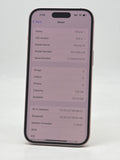Unlocked Apple iPhone 15 A2846 128GB Pink 85% Battery Health image 3