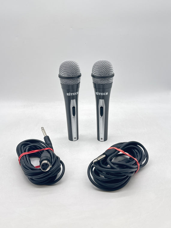 2 RJTech RJ 4200 Corded Dynamic Microphone