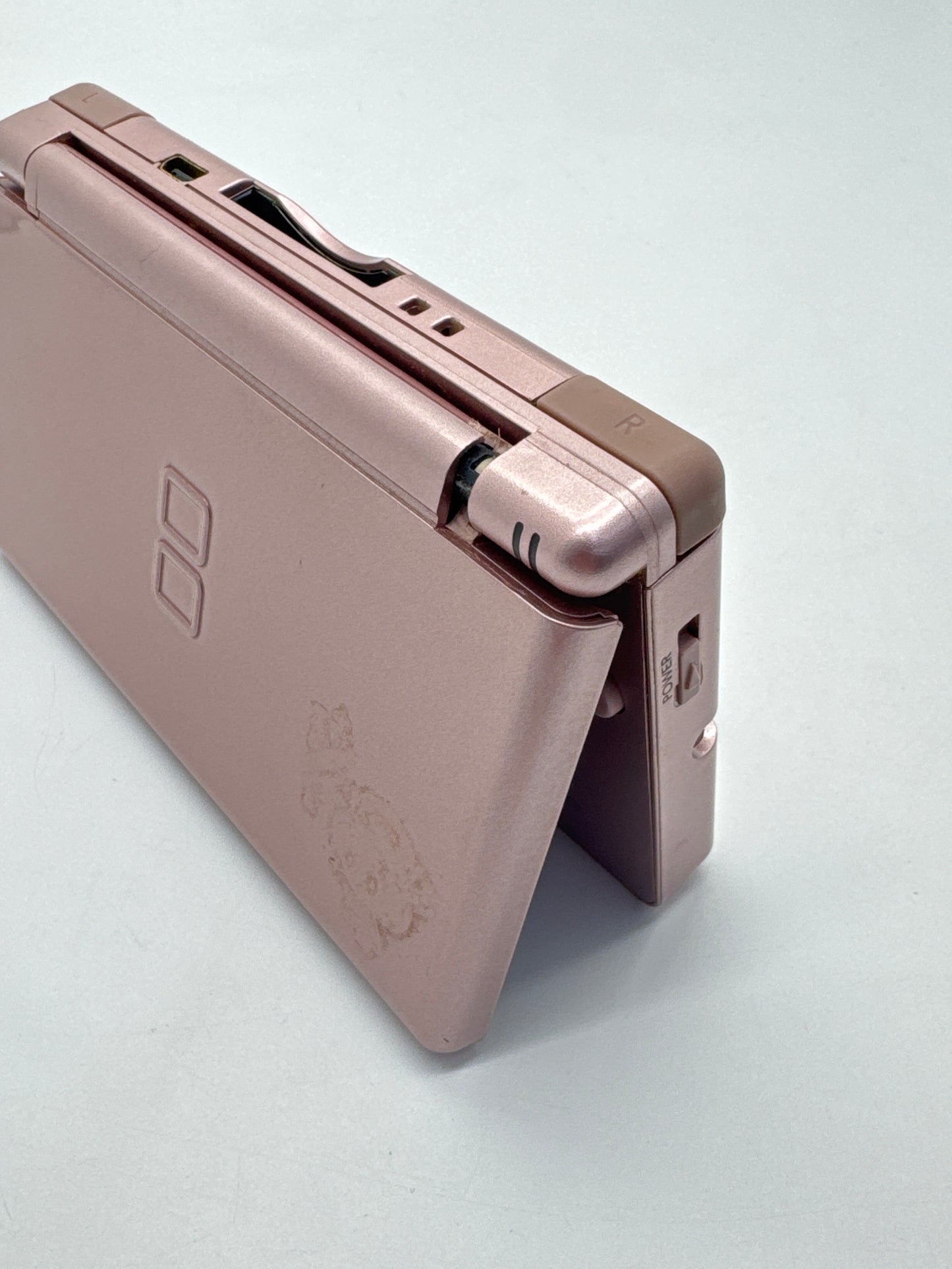 Nintendo DS Lite USG-001 Metallic Rose Console #50 Bad Hinge