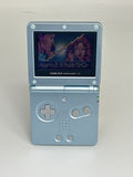 Nintendo Game Boy Advance SP AGS-001 Blue Console #649 w/ Charger image 1
