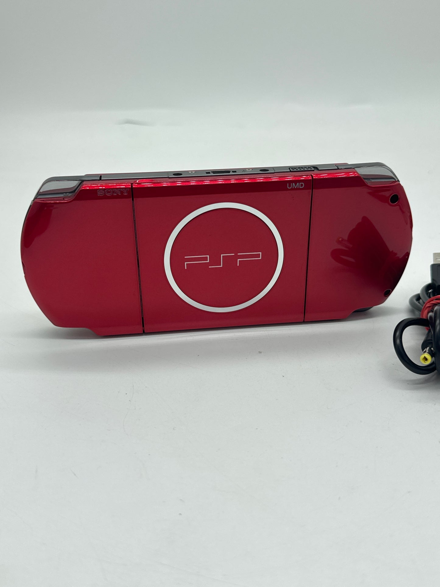 Sony PSP-3000 Red Console #58 w/ 2400mAh Battery & Charger