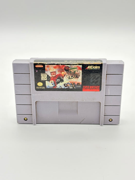 NFL Quarterback Club 96 Super Nintendo SNES Game Cartridge Free Shipping
