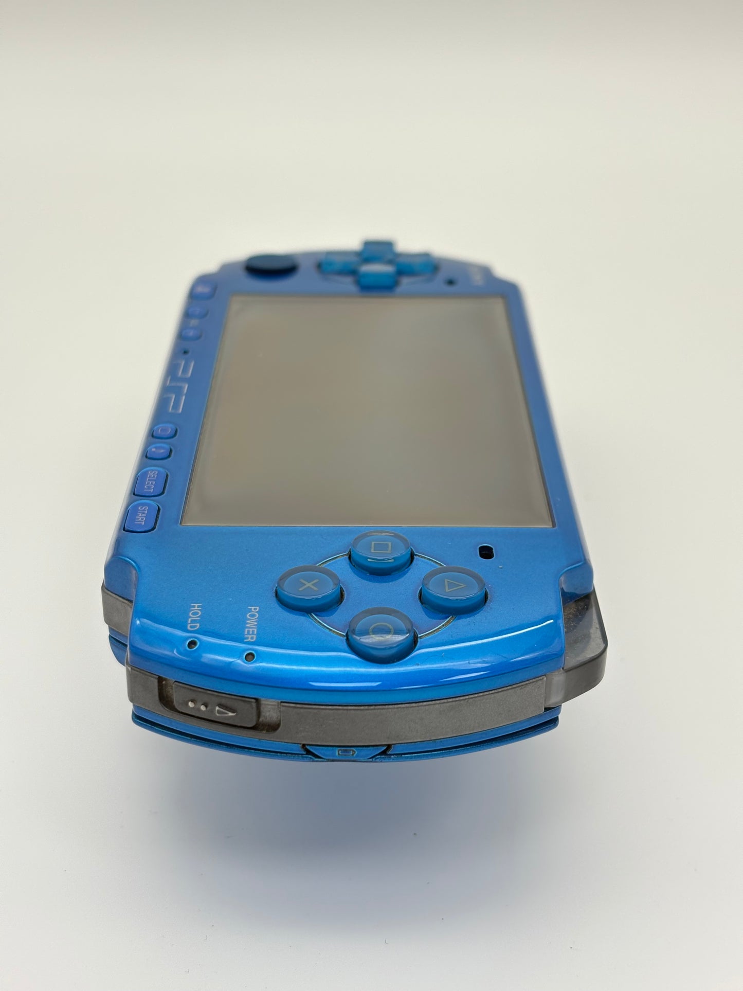 Sony PSP-3000 Vibrant Blue Console #217 w/1200 mAh Battery !Read