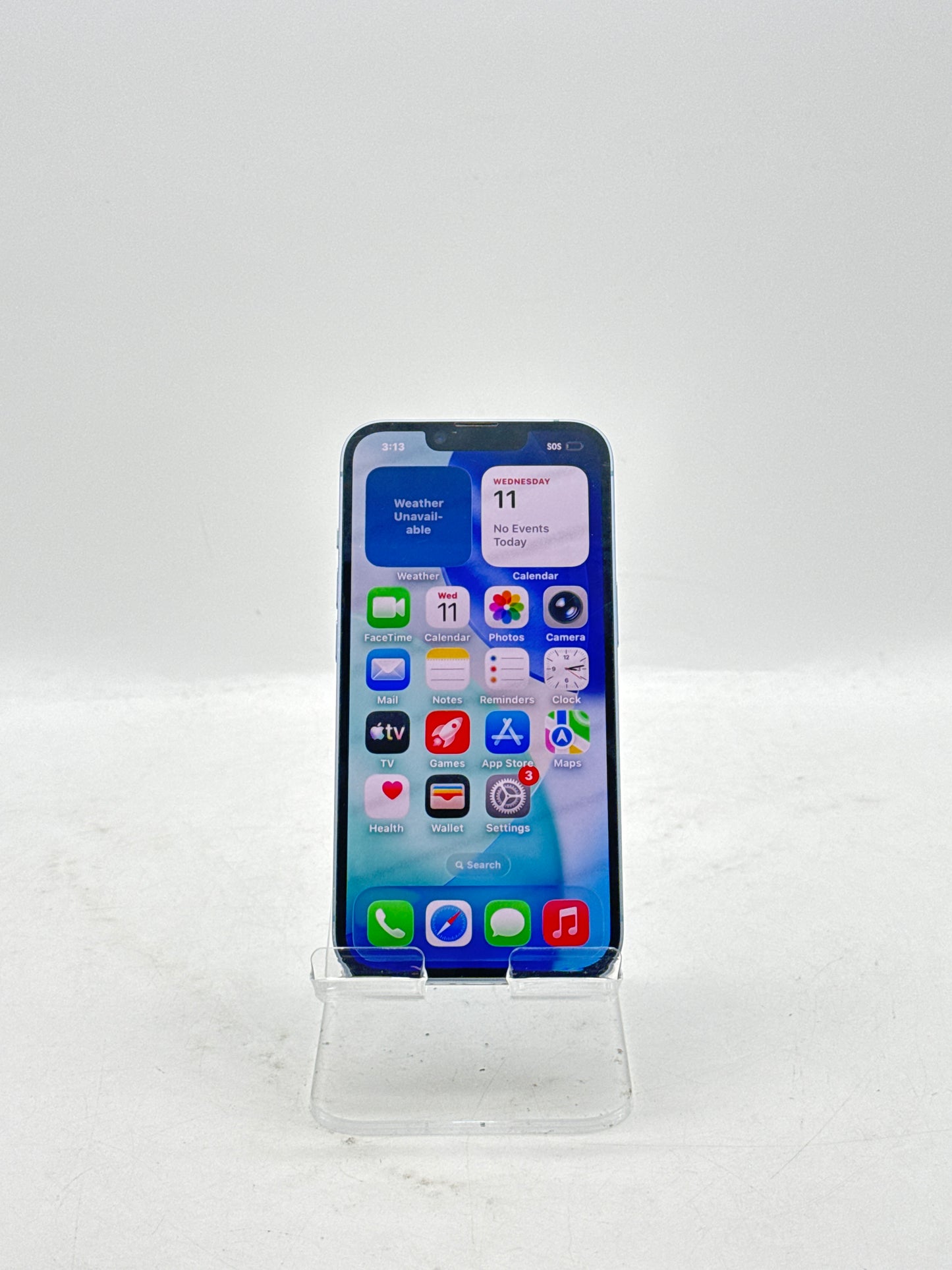 Unlocked Apple iPhone 14 A2649 128GB Blue BH 80%