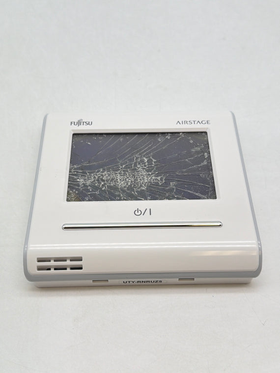 Fujitsu UTY-RNRUZ5 Airstage Wired Remote Controller - Cracked Front
