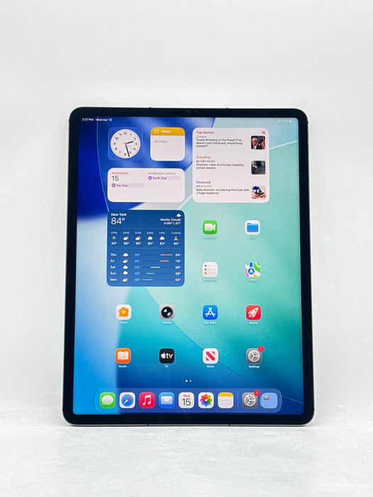 Apple iPad Pro 12.9” 5th Gen M1 2TB WiFi + 5G Unlocked A2379 Space Gray READ