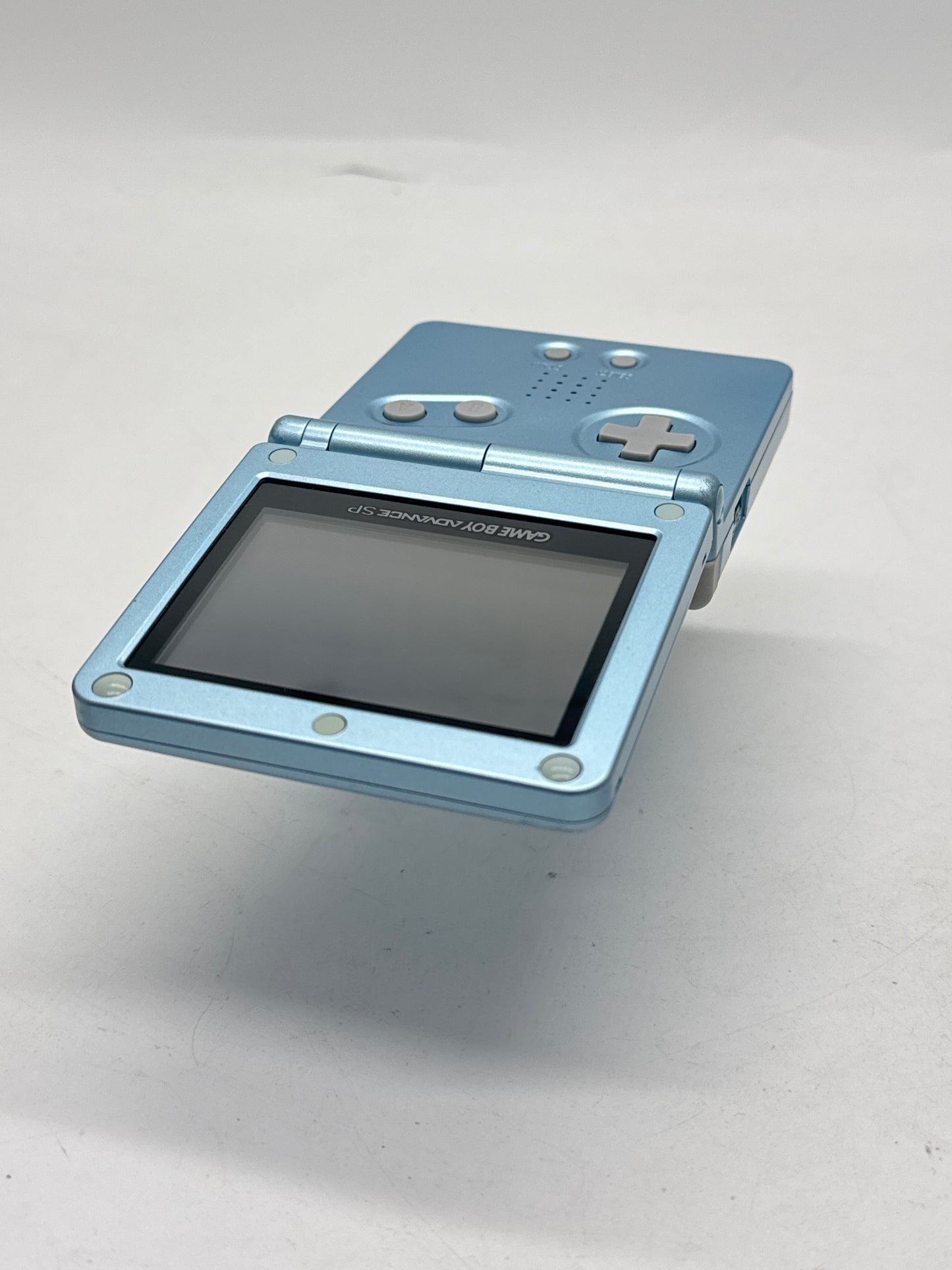 Nintendo Game Boy Advance SP AGS-001 Pearl Blue Console Only #404