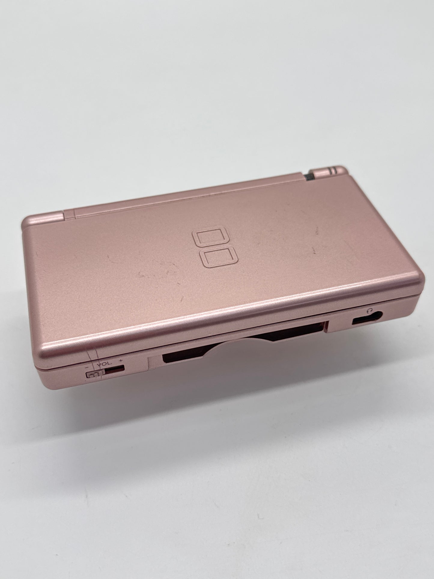 Nintendo DS Lite USG-001 Metallic Rose Console #49 Bad Hinge