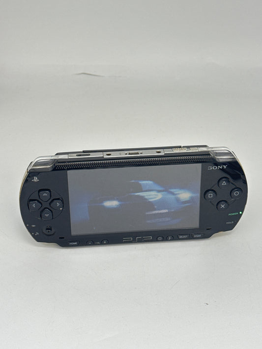 PlayStation Portable PSP-1000 Black Console #492 w/ 3600mAh Battery No D-Pad AS IS