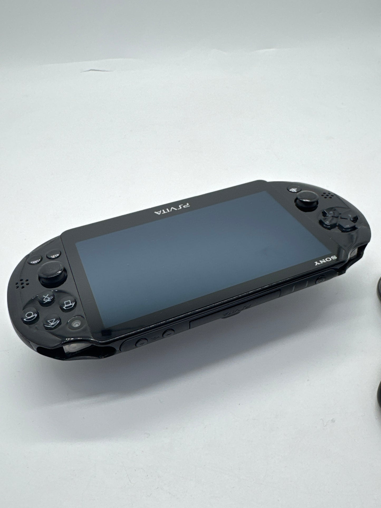 Sony PlayStation Vita PCH-2001 Black Console w/ Charger #87 Missing L & R Buttons AS IS