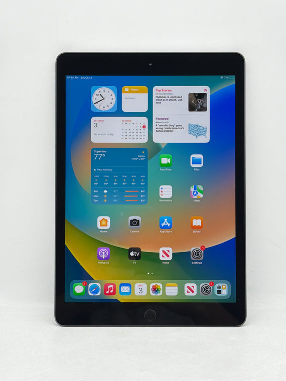 Apple iPad 7th Gen A2197 10.2" 32GB Wi‑Fi Only Space Gray