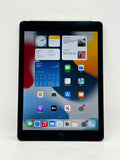 Unlocked Apple iPad Air 2 9.7" A1566 128GB Wi-Fi + Cellular Space Gray - cracked screen image 1