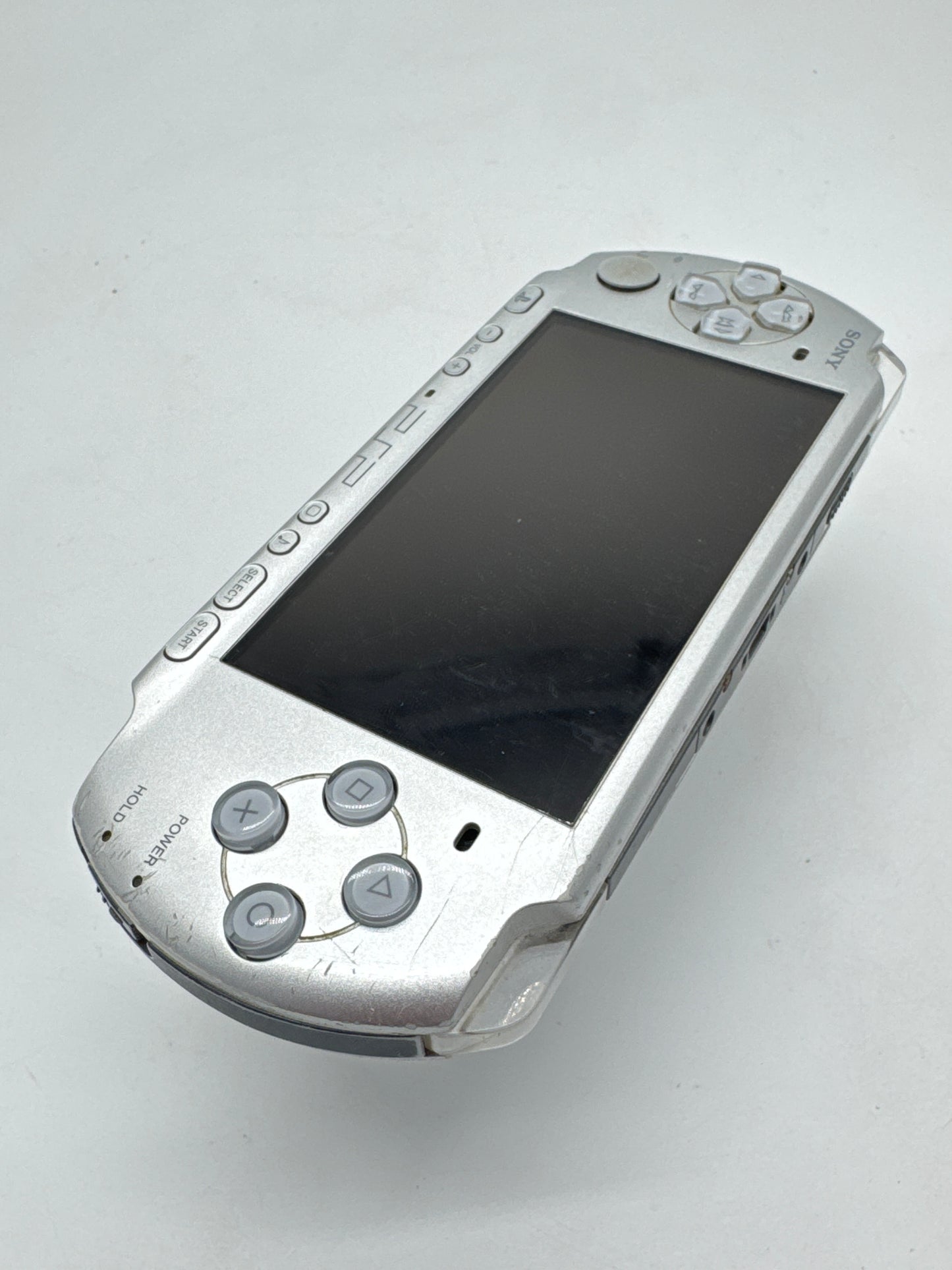 Sony PSP-3000 Console #253 No Battery or Lid No Charger BAD UMD & SQUARE BUTTON AS IS