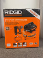 RIDGID 6 Gal Pancake Air Compressor 150 PSI Electric Kit w/ Nailer & Hose 02106416A - image 4